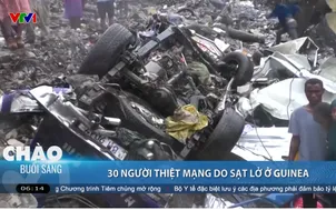 Bãi rác sạt lở khiến 30 người tử vong ở Guinea