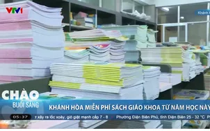 Khánh Hoà miễn phí sách giáo khoa từ năm học 2026