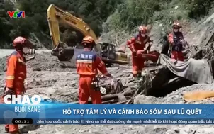 Hỗ trợ tâm lý và cảnh báo sớm sau lũ quét