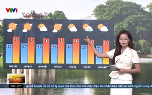 Bản tin thời tiết 6h30 - 04/9/2026