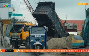 Trạm trộn bê tông không phép giữa khu dân cư