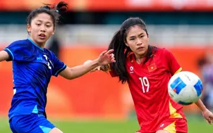 ĐT nữ Việt Nam thua trận ra quân ASIAD trước ĐT Đài Bắc Trung Hoa