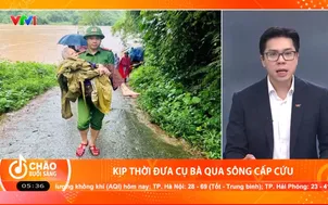 Quảng Trị: Đưa cụ bà 93 tuổi qua sông cấp cứu kịp thời