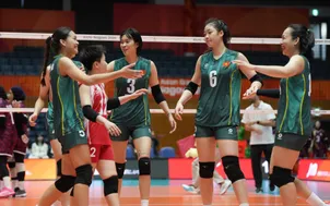 Bóng chuyền nữ Việt Nam áp đảo Qatar trong trận ra quân ASIAD 2026