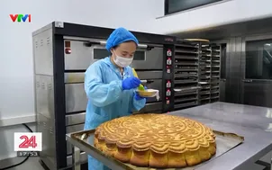 Bánh Trung thu Trung Quốc vào mùa cao điểm