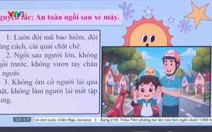 Giáo dục ý thức giao thông cho học sinh