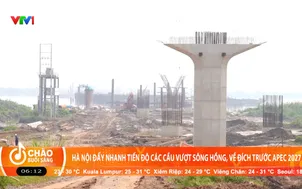 Hà Nội đẩy nhanh tiến độ các cầu vượt sông hồng, về đích trước APEC 2027 