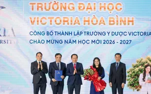 Đại học Hòa Bình chính thức đổi tên thành Đại học Victoria Hòa Bình - Bước chuyển mình sau 18 năm
