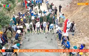 Người dân đồng thuận hiến đất làm đường