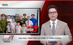 Hải Phòng: Hai học sinh trả lại hơn 12 triệu đồng nhặt được