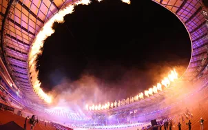 Lễ bế mạc ASIAD 20: Giàu màu sắc văn hóa truyền thống kết hợp công nghệ hiện đại