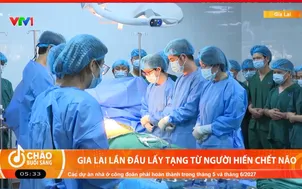 Gia Lai lần đầu lấy tạng từ người hiến chết não