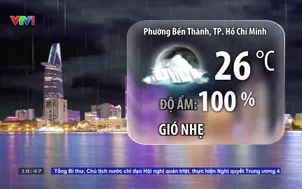 Bản tin thời tiết 18h45 - 16/10/2026