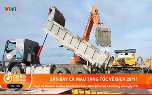 Sân bay Cà Mau tăng tốc về đích 29/11, gói thầu nhà ga hoàn thành hơn 85% khối lượng