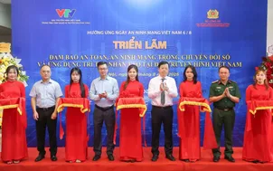 Triển lãm về đảm bảo an toàn, an ninh mạng tại Đài Truyền hình Việt Nam
