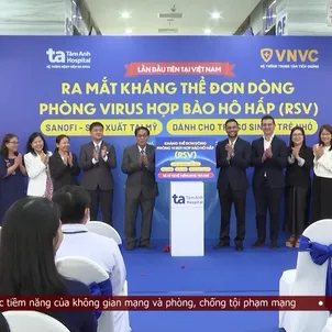 Việt Nam lần đầu tiên có kháng thể đơn dòng phòng viêm phổi, viêm phế quản