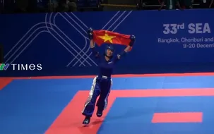 2 tấm HCV xuất sắc của Thùy Giang và Quang Huy