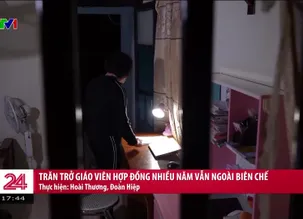 Trăn trở giao viên hợp đồng nhiều năm ngoài biên chế