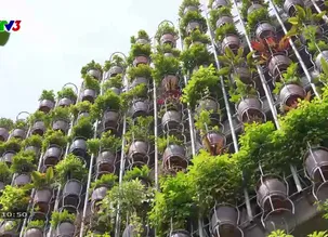 Nét xanh trong kiến trúc nay: Vườn treo trong phố