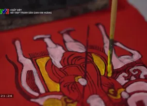 Chất Việt: Nét đẹp tranh dân gian Kim Hoàng