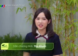 Nét xanh trong kiến trúc nay: 	Mở rộng không gian trên ô đất chéo