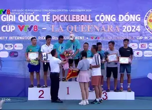 Bế mạc và trao giải quốc tế Pickleball cộng đồng Cúp VTV8 - LaQueenara 2024 - 04/10/2024