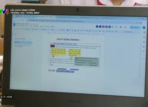 Cải cách hành chính: Trường học thông minh