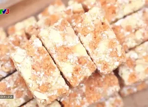 Vị quê: Bánh cáy vị quê Nguyên Xá