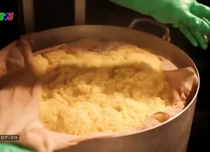 Vị quê: Xôi nếp vị quê Phú Thượng