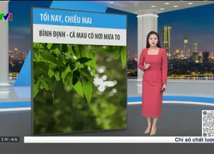 Bản tin thời tiết 19h45 - 06/6/2025