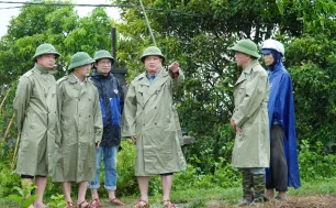 Thái Bình khẩn trương di dời người dân vùng nguy cơ ngập