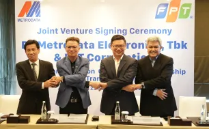 FPT IS và Metrodata ra mắt liên doanh tại Indonesia