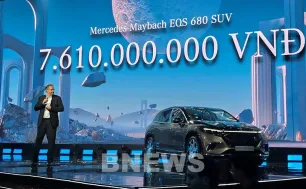 Dòng xe thuần điện siêu sang đầu tiên của Maybach ra mắt tại Việt Nam