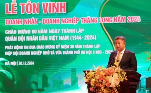 Hà Nội vinh danh 109 doanh nhân và doanh nghiệp xuất sắc năm 2024