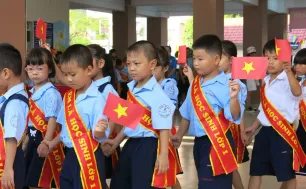 Học sinh ở trung tâm TP Hồ Chí Minh dự kiến được về sớm trong ngày 28-29/4
