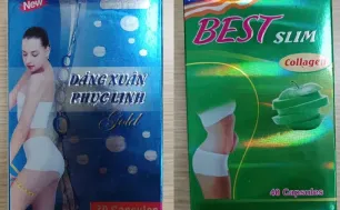 Phát hiện chất cấm Sibutramine trong hai sản phẩm thực phẩm bảo vệ sức khỏe