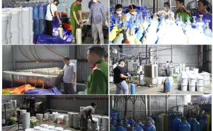 Đánh sập đường dây sản xuất, tiêu thụ 65 tấn khí cười, thu lợi bất chính 6,5 tỷ đồng