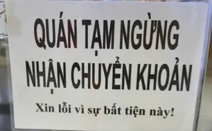 "Không nhận chuyển khoản" và nỗi lo vô hình của hộ kinh doanh