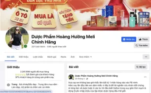 Dược phẩm Hoàng Hường Meli bị bị đề nghị xử lý vì vi phạm quảng cáo