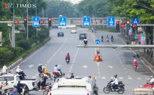 Tuyến đường Võ Chí Công sẽ chính thức phân làn giao thông từ ngày 9/7