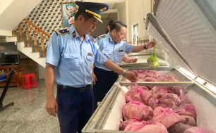 Phát hiện hơn 4 tấn thịt heo không rõ nguồn gốc tại Gia Lai