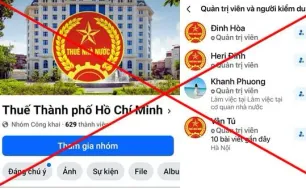 Thuế TP Hồ Chí Minh cảnh báo về tình trạng giả mạo trên mạng xã hội