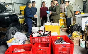 Ninh Bình phát hiện gần 1,2 tấn thực phẩm đông lạnh không rõ nguồn gốc, xuất xứ