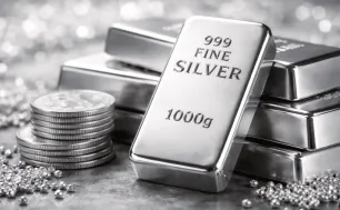 Giá bạc tiếp tục tăng, vượt mốc 70 USD/ounce