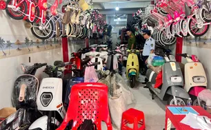 Xử phạt 2 trường hợp kinh doanh xe đạp điện không rõ nguồn gốc, xuất xứ