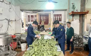 Khởi tố chủ cơ sở sản xuất giò chả dùng hàn the, thu giữ hơn 1,2 tấn thực phẩm vi phạm