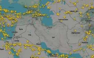 Bộ Xây dựng yêu cầu không tổ chức chuyến bay qua khu vực vùng trời Trung Đông