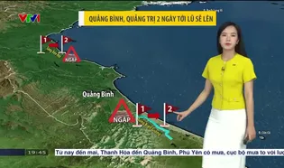 Bản tin thời tiết 19h45 - 21/10/2024