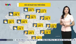 Bản tin thời tiết 19h45 - 19/11/2024