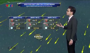 Bản tin thời tiết 9h10 - 17/12/2024